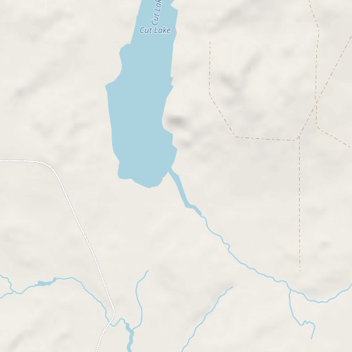 OpenStreetMap map of Cut Brook, ME