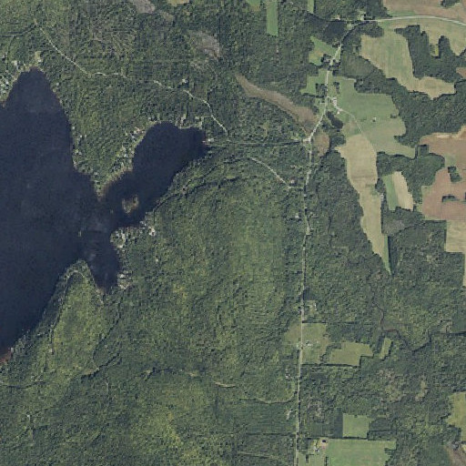 Aerial imagery of Drew Hill, ME