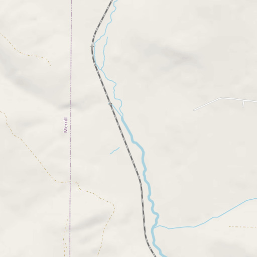 OpenStreetMap map of Dudley Brook, ME