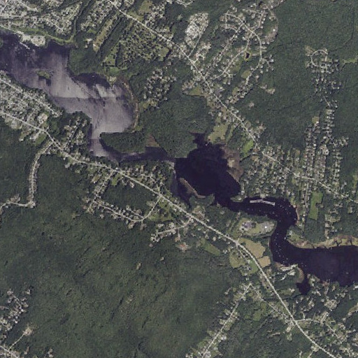Aerial imagery of Dungeon Brook, ME