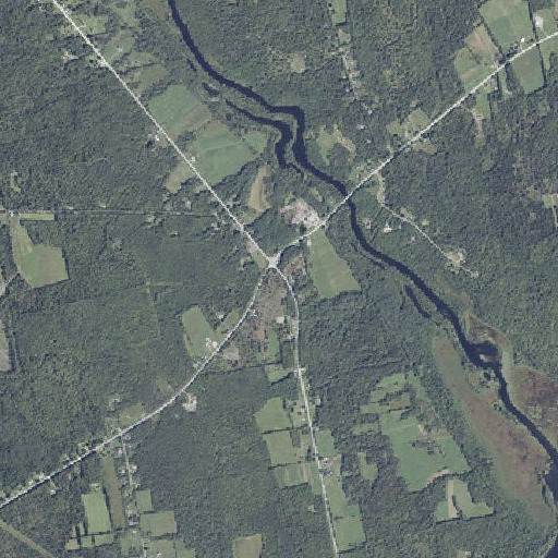 Aerial imagery of Ell School, ME