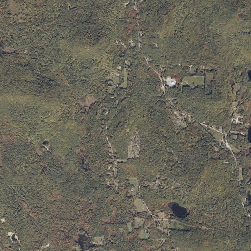 Aerial imagery of Fork Hill, ME