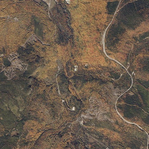 Aerial imagery of Four Ponds Brook, ME