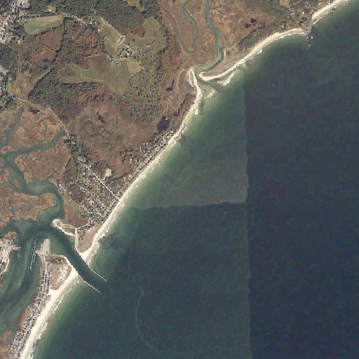 Aerial imagery of Goulds Rocks, ME