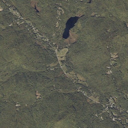 Aerial imagery of Gus Mitchell Brook, ME
