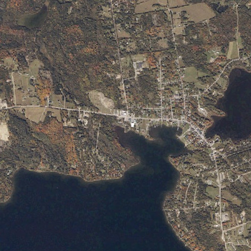 Aerial imagery of Hatchery Brook, ME