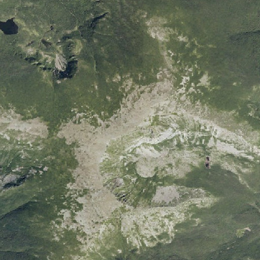 Aerial imagery of Howe Peaks, ME