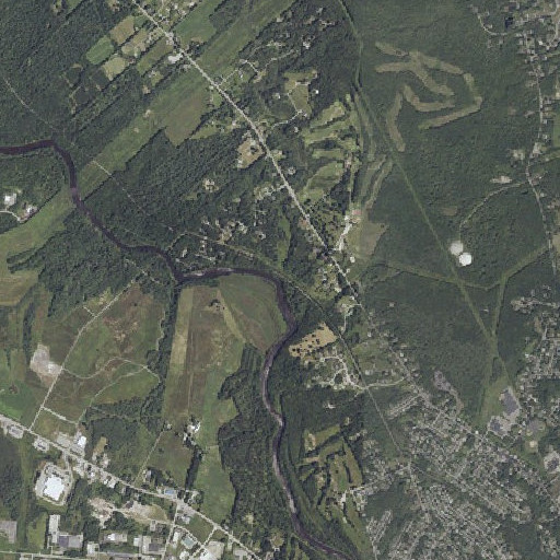 Aerial imagery of Inkhorn Brook, ME