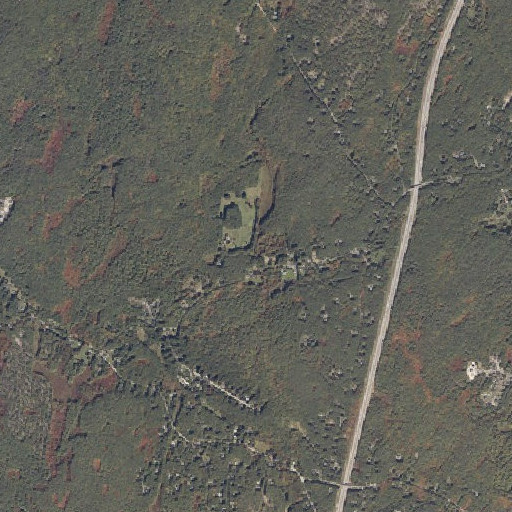 Aerial imagery of Josias Brook, ME