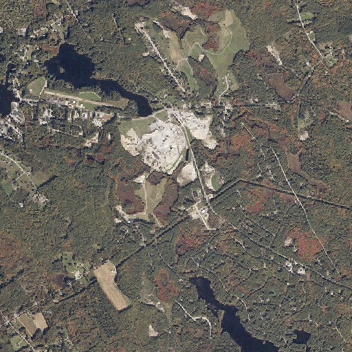 Aerial imagery of Leavitt Brook, ME