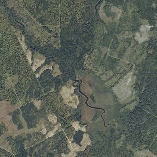 Aerial imagery of North Brook, ME