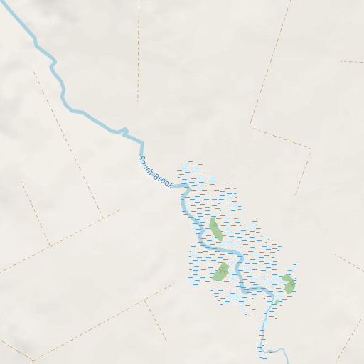 OpenStreetMap map of North Brook, ME