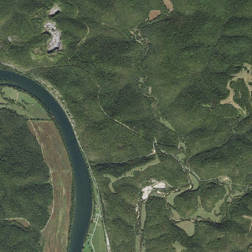 Aerial imagery of Alexander Hill, AR