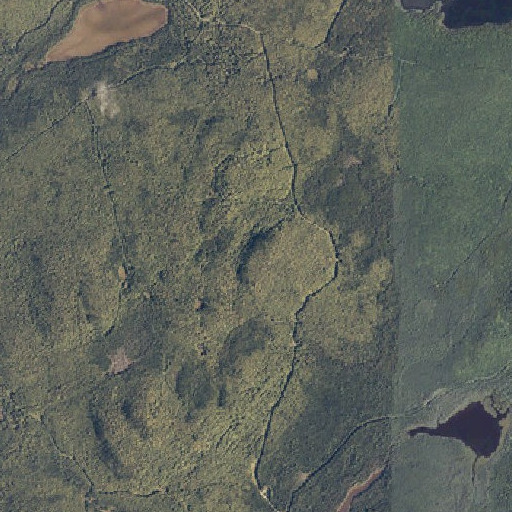 Aerial imagery of Pleasant Mountain, ME