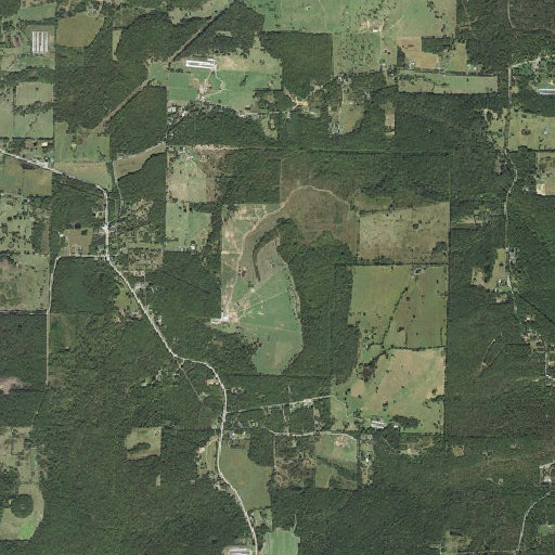 Aerial imagery of Bone Hill, AR