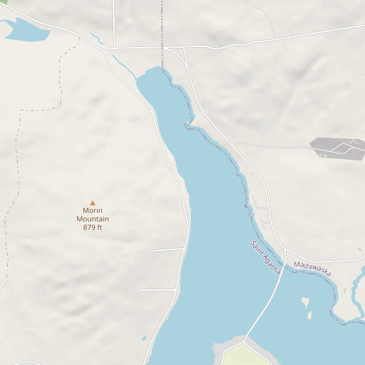 OpenStreetMap map of Roosevelt School, ME