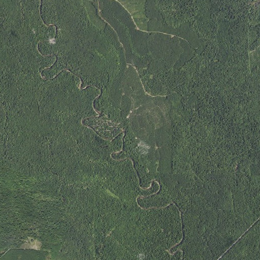 Aerial imagery of Canoe Landing, AR