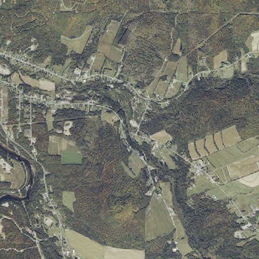 Aerial imagery of South Perley Brook, ME