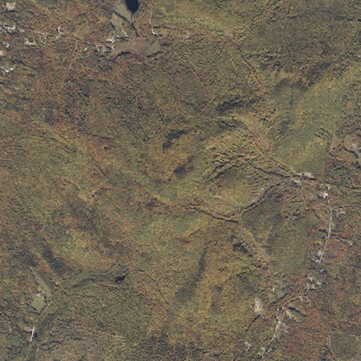Aerial imagery of Thompson Hill, ME