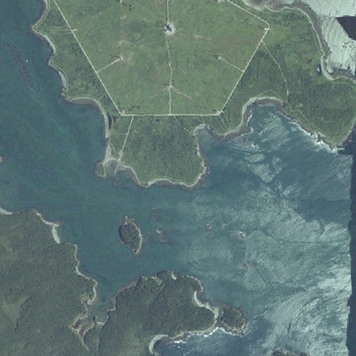Aerial imagery of Thornton Point, ME