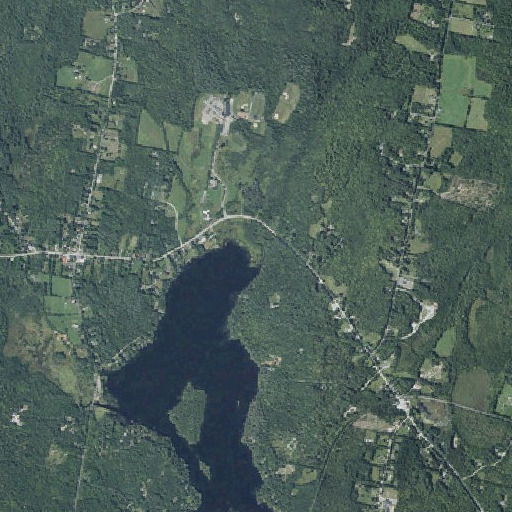 Aerial imagery of Tingley Brook, ME