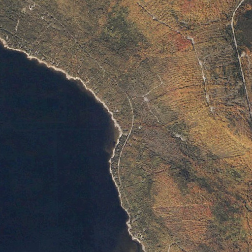 Aerial imagery of Toothaker Brook, ME