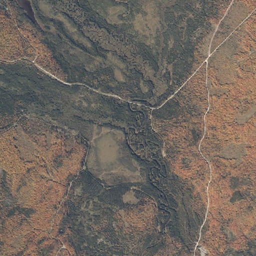 Aerial imagery of Toothaker Brook Number One, ME