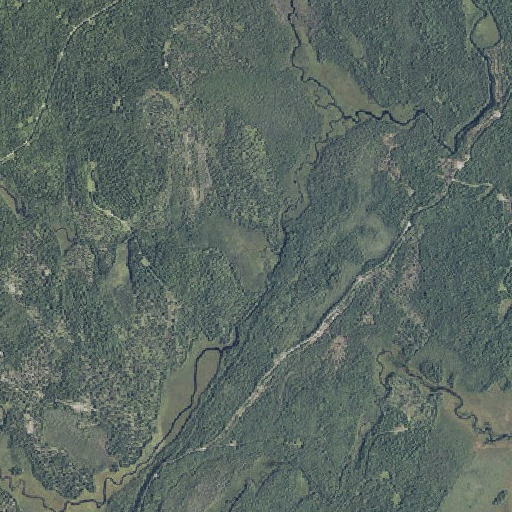 Aerial imagery of Towers Brook, ME