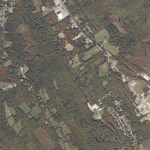 Aerial imagery of Town Farm Brook, ME