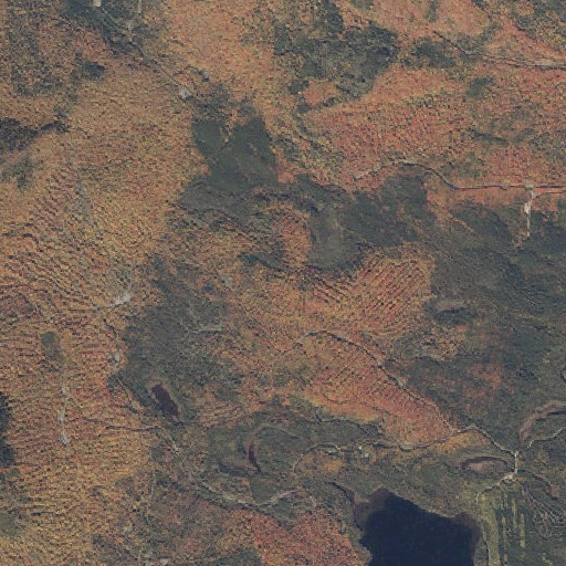 Aerial imagery of Townsend Ridge, ME