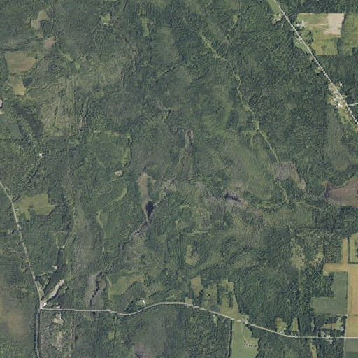 Aerial imagery of Tracy Brook, ME