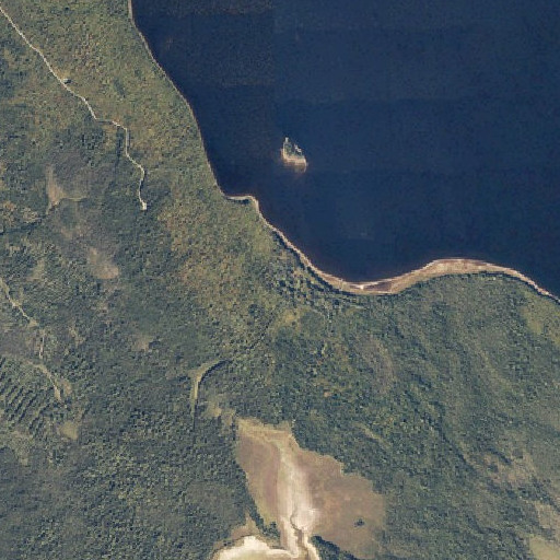 Aerial imagery of Tramway, ME