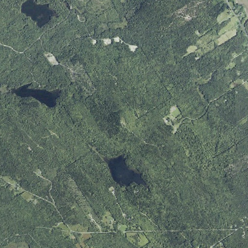 Aerial imagery of Trimble Mountain, ME