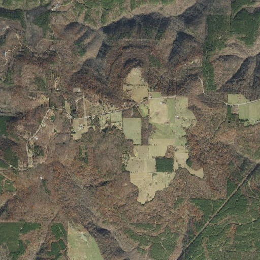 Aerial imagery of Mount Evans, AR