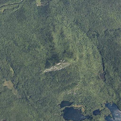 Aerial imagery of Trout Brook Mountain, ME