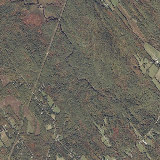 Aerial imagery of Tucker Brook, ME
