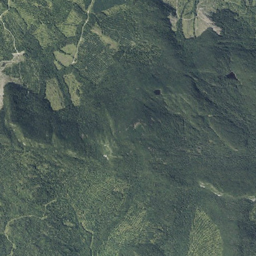 Aerial imagery of Tumbledown Mountain, ME
