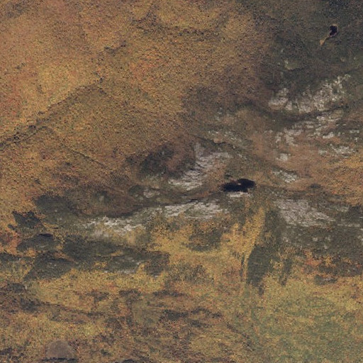 Aerial imagery of Tumbledown Mountain, ME