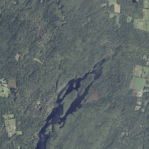 Aerial imagery of Turner Branch, ME