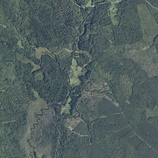 Aerial imagery of Tuttle Brook, ME