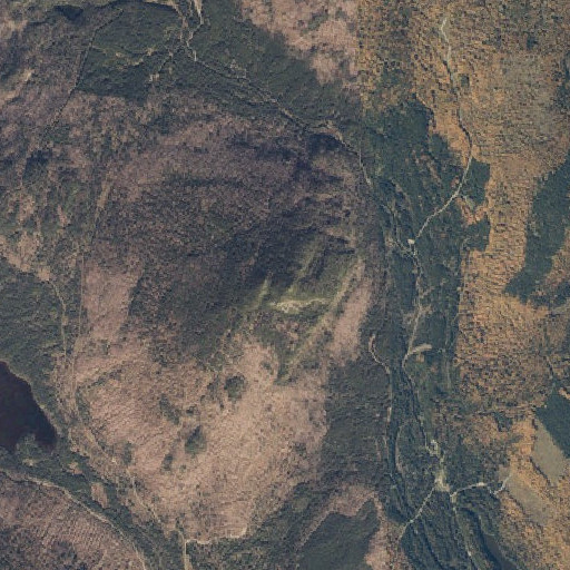 Aerial imagery of Twin Peaks, ME