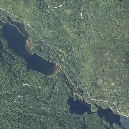Aerial imagery of Upper Farm, ME
