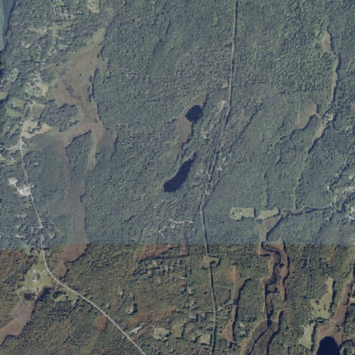 Aerial imagery of Upper Pond, ME