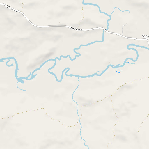 OpenStreetMap map of Upper Sand Brook, ME