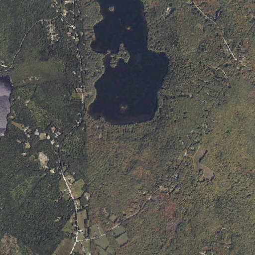 Aerial imagery of Valley Brook, ME