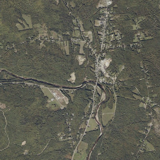 Aerial imagery of Valley Brook, ME