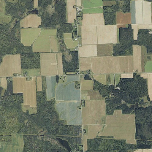 Aerial imagery of Vance School, ME