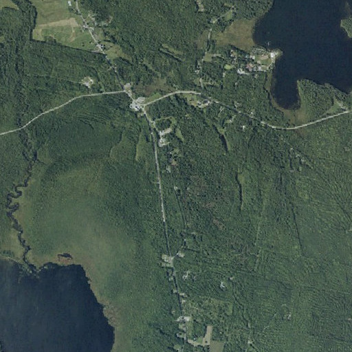 Aerial imagery of Varney Hill, ME