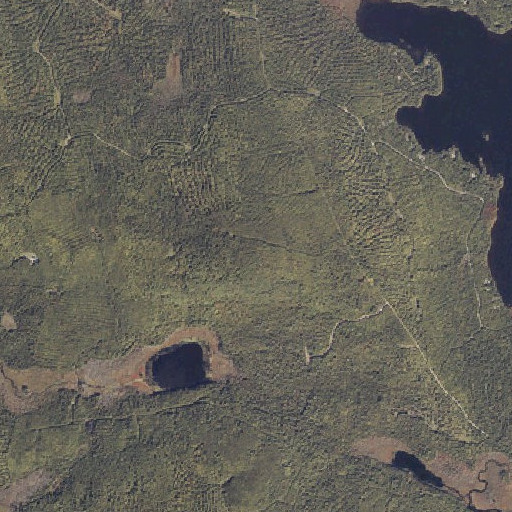 Aerial imagery of Varney Hill, ME