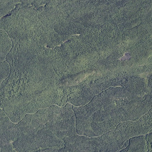 Aerial imagery of Wadleigh Mountain, ME